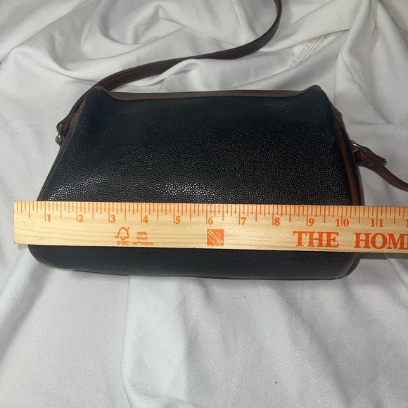 Liz Claiborne Black and Brown Crossbody Bag vintage - Picture 7 of 10